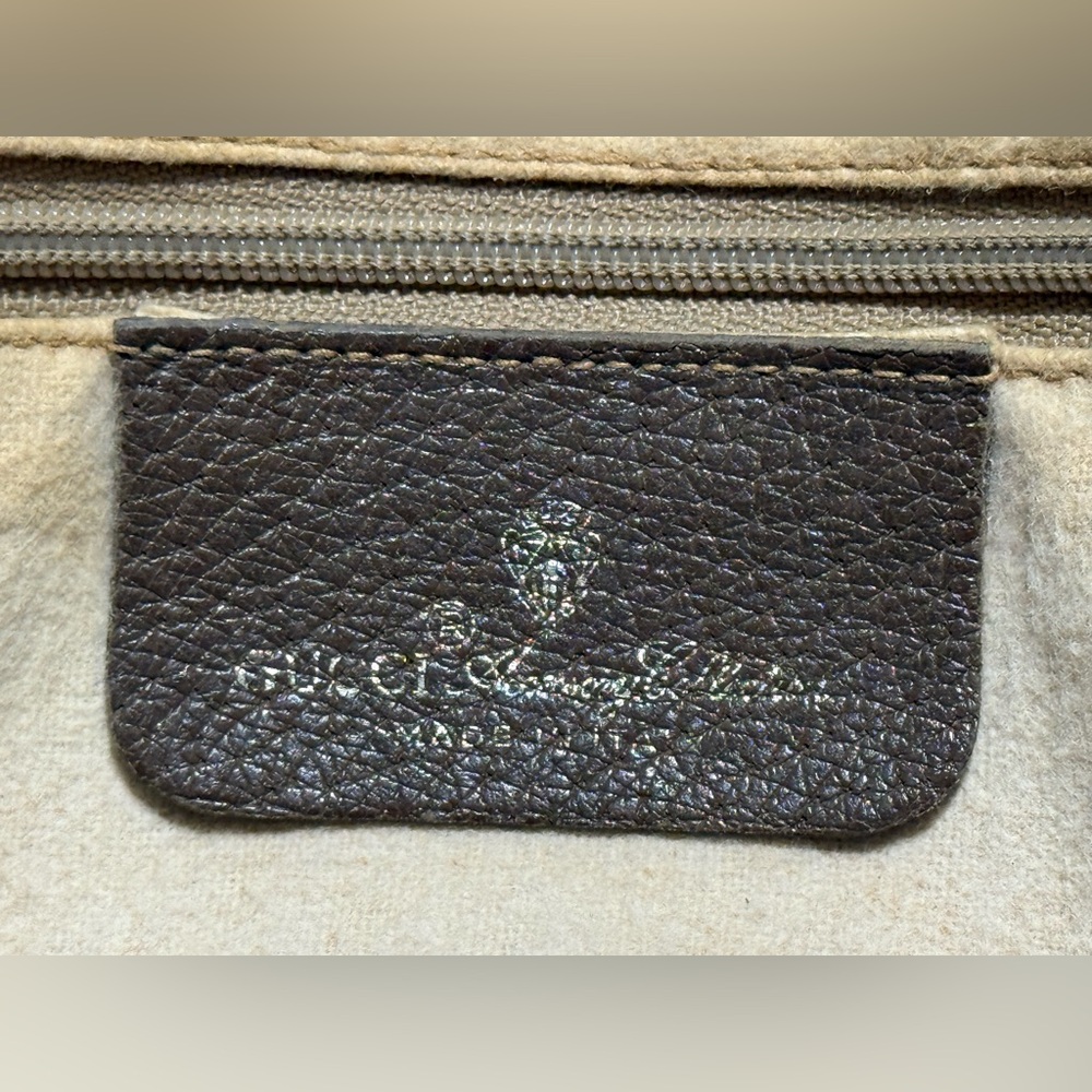 Gucci Vintage Supreme Web Sherry Line shoulder/crossbody bag - Picture 15 of 16